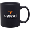 12 Oz. Matte Black C-Handle Mug